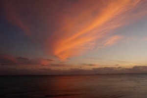 zonsondergang Isla Mujeres